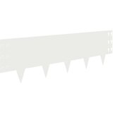  Ograda oko Travnjaka 30 pcs 100 x 30 cm Čelik Bijela | Eponuda.ba