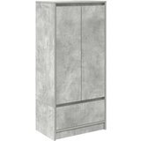 vidaXL Ormarić s ladicom beton sivi 55,5x34x119,5 cm konstruirano drvo | shoptok.hr