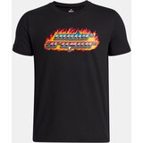 Under Armour Boys' T-shirt UA Flame WM SS-BLK - Boys Cene