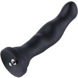 HiSmith HSA60 Bird's Head Silicone Anal Dildo KlicLok 21.6cm Black Cene