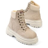 Capone Outfitters Capone Women's Round Toe Boots With Trash Sole and Lace-Up Cene'.'