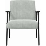  Fotelja Svijetlo siva 59 x 75 x 78 cm Baršun | shoptok.hr