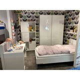 XORA postelja 90 cm x 200 cm , leseni material bela | Shoptok.si