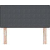 vidaXL vzglavje Temno siva Les, Blago 100 cm Tapecirano vzglavje | Shoptok.si