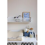 CamCam Copenhagen Bijela zidna dječja vješalica 75x16 cm Harlequin – | shoptok.hr