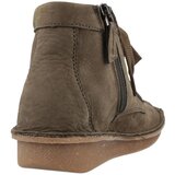 Clarks Škornji Funny Cedar 261738864 Dark Olive Nub | Shoptok.si
