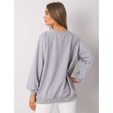 RUE PARIS Sweatshirt-RV-BL-7191.37P-gray | Shoptok.si
