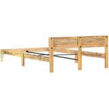  Okvir za krevet od masivnog obnovljenog drva 180 x 200 cm Smeđa | shoptok.hr