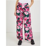 Orsay Pink Women's Flowered Trousers - Women Cijene
