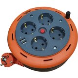  Kabelska motalica 5m 1mm2 2xUSB | shoptok.hr