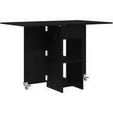  Blagovaonski stol 115 x 70 x 75 cm Konstruirano drvo Crni hrast | Eponuda.com