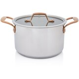 Metalac šerpa duboka 20 cm sa stakl.pok. Venera