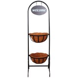  Dekoracija za vrt STALAK SA DVIJE TEGLE KOKO 36x33x120cm | shoptok.hr