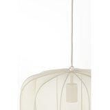 Light & Living Kremno bela viseča svetilka s tekstilnim senčilom ø 12 cm Plumeria – | Shoptok.si