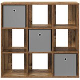  Kreveta s ladicama Staro drvo 88,5 x 29 x 84,5 cm | shoptok.hr