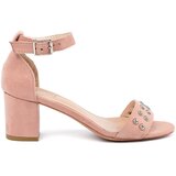 SEASTAR Studded heeled sandals Cene