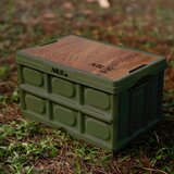  Ncb4007 sklopivna kutija za kampiranje s funkcijom 2-u-1 stola zelena nils camp | shoptok.hr