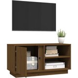 TV ormarić smeđa boja meda 80x34x40,5 cm od masivne borovine | Eponuda.ba