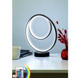 Opviq stona lampa cezanne black multicolor light