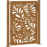  Vrtna vrata 100x150 cm Čelik otporan na vremenske uvjete Valoviti dizajn | shoptok.hr