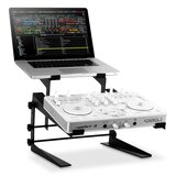 Resident DJ DJX-250 stojalo za prenosni računalnik in miks-pult/controller, črn | Shoptok.si
