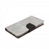  Preklopna torbica Fancy Diary Samsung Galaxy Xcover 4s G398 / Galaxy Xcover 4 G390 - srebrno črn z bleščicami | Shoptok.si