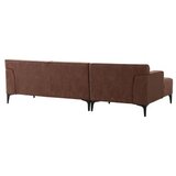 Atelier Del Sofa Kutni set Novi Petra L Kutni, 250x69x145cm, Smeđa | Eponuda.ba