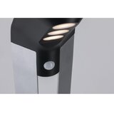  Vrtna svetilka soley IP44 s senzorjem antracit, 100LM stebriček | Shoptok.si
