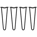 Monster 4 x 16" sponke za lase - 2 kraka - 12 mm - črne, (5000151862) | Shoptok.si