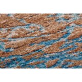 Kayoom RAVNO TKANA PREPROGA Blaze 625 Blau / Beige 155/230 cm modra, bež | Shoptok.si