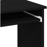  Radni stol s policama crni 84x40x78 cm konstruirano drvo | Eponuda.ba