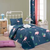 ARMONIA ćebe singl Flamingos, Teget | ePonuda.com