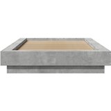  Okvir kreveta za pod Betonska siva 80 x 210 cm | shoptok.hr