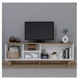 Hanah home Hanah Kućna TV komoda, boemski stil, 1600-83, 160x56x40 cm, bijela | Eponuda.ba
