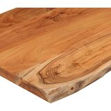 Stolna ploča 80x40x2 5 cm pravokutna bagremovo drvo živi rub | shoptok.hr