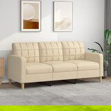 vidaXL Trosed krem 180 cm blago Cene