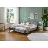 Meise Möbel Sivi tapecirani bračni krevet bez podnice 180x200 cm Joker – | shoptok.hr