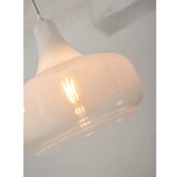 it´s about RoMi bela viseča svetilka s steklenim senčnikom ø 25 cm reykjavik – | Shoptok.si