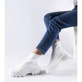 Gemre White sneakers with a flexible upper Varden | Shoptok.si