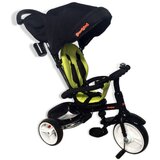 Olimp Sport Tricikl crni sa tendom i podesivim anatomskim sedištem 17307 | ePonuda.com