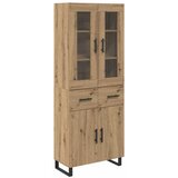  Highboard 2 kom. Umjetnički hrast 69,5 x 34 x 180 cm | shoptok.hr