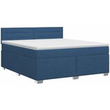  Boxspring krevet s madracem Plava 180 x 200 cm Tkanina | shoptok.hr