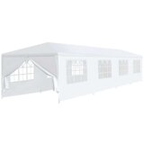  Vrtni šotor 3x12 m bel | Shoptok.si