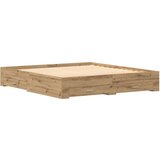 vidaXL Krevet s ladicama Artisan Oak 180x200 cm Konstruirano drvo | shoptok.hr