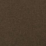  box spring s madracem tamnosmeđi 120 x 190 cm od tkanine | shoptok.hr