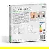 Greentech led plafonjera 36w 3cct precnik 40cm drveni okvir ( CLE-36W ) | ePonuda.com
