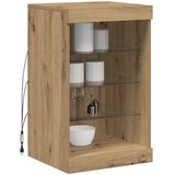  LED komoda Umjetnički hrast 41 x 37 x 67 cm Konstruirano drvo Slike
