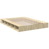  Okvir za krevet boja hrasta 160x200 cm od konstruiranog drva | shoptok.hr