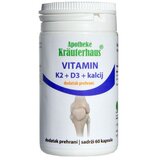 Apotheke Kräuterhaus Vitamin K2 + D3 + Kalcij - 60 Kapsula | shoptok.hr