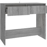  Konzolni stol siva boja hrasta 89x41x76,5 cm konstruirano drvo | Eponuda.ba